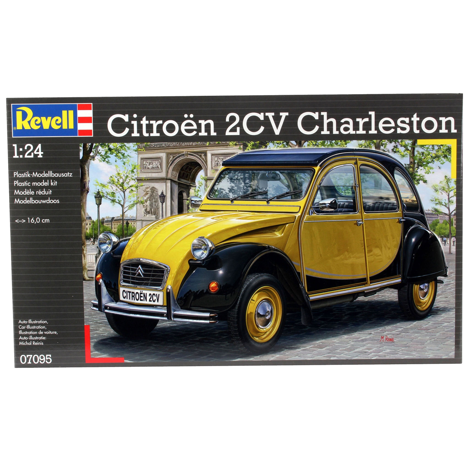 Сборная модель Revell Автомобиль Citroen 2CV 07095 - фото 1