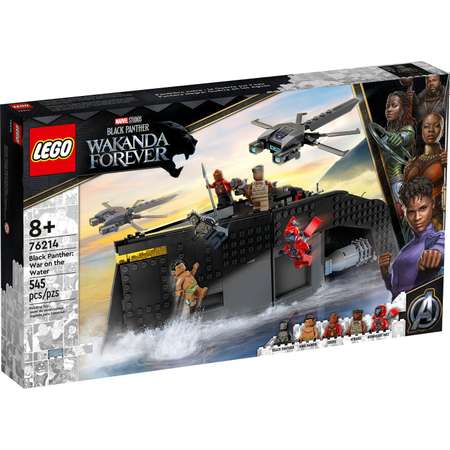 Конструктор LEGO Marvel Super Heroes Черная пантера Война на воде 76214