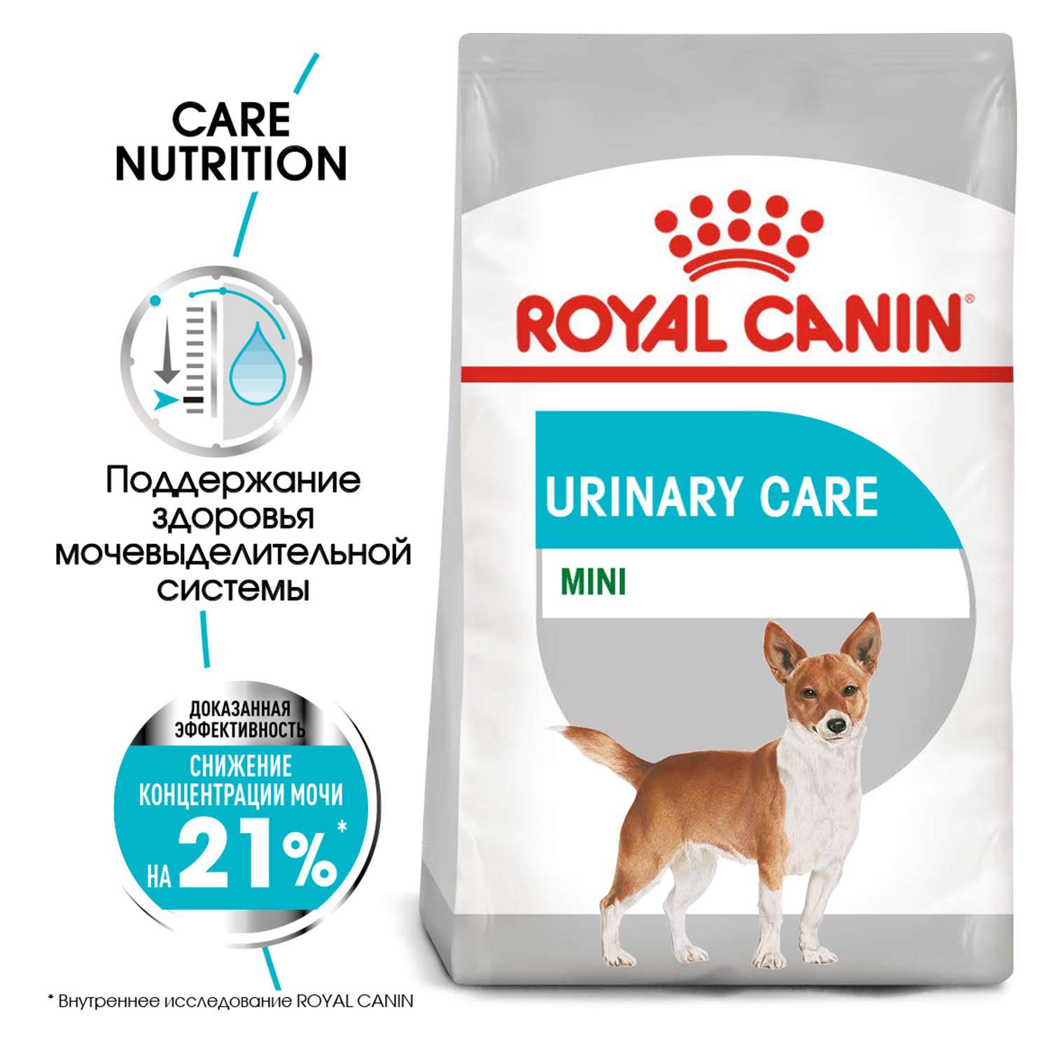 Корм для собак ROYAL CANIN Mini Urinary Care мелких пород профилактика МКБ 1кг - фото 1