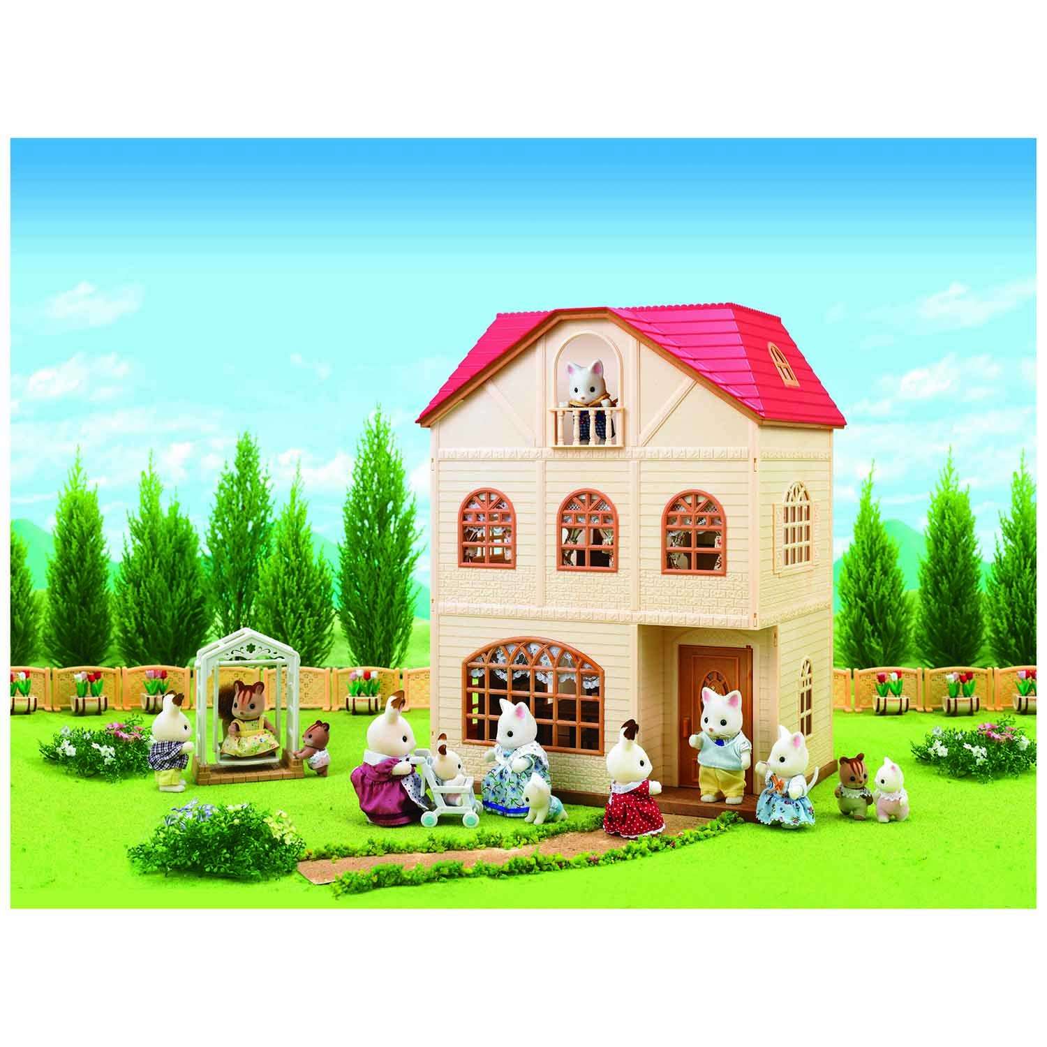 Набор Sylvanian Families Трехэтажный дом 2745 2745 - фото 4