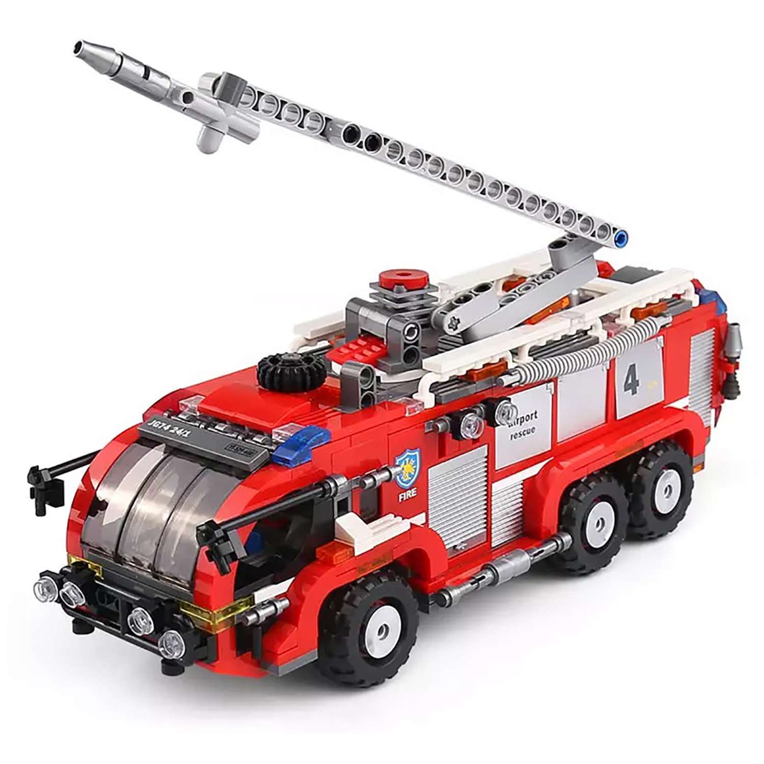 Конструктор Veld Co Пожарная машина 767 деталей - фото 1