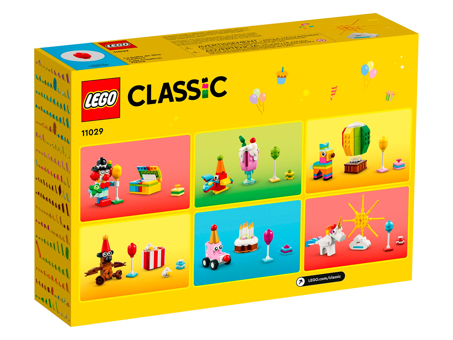 Конструктор Lego Classic LEGO детский Творческая коробка для вечеринок 11029 - фото 15