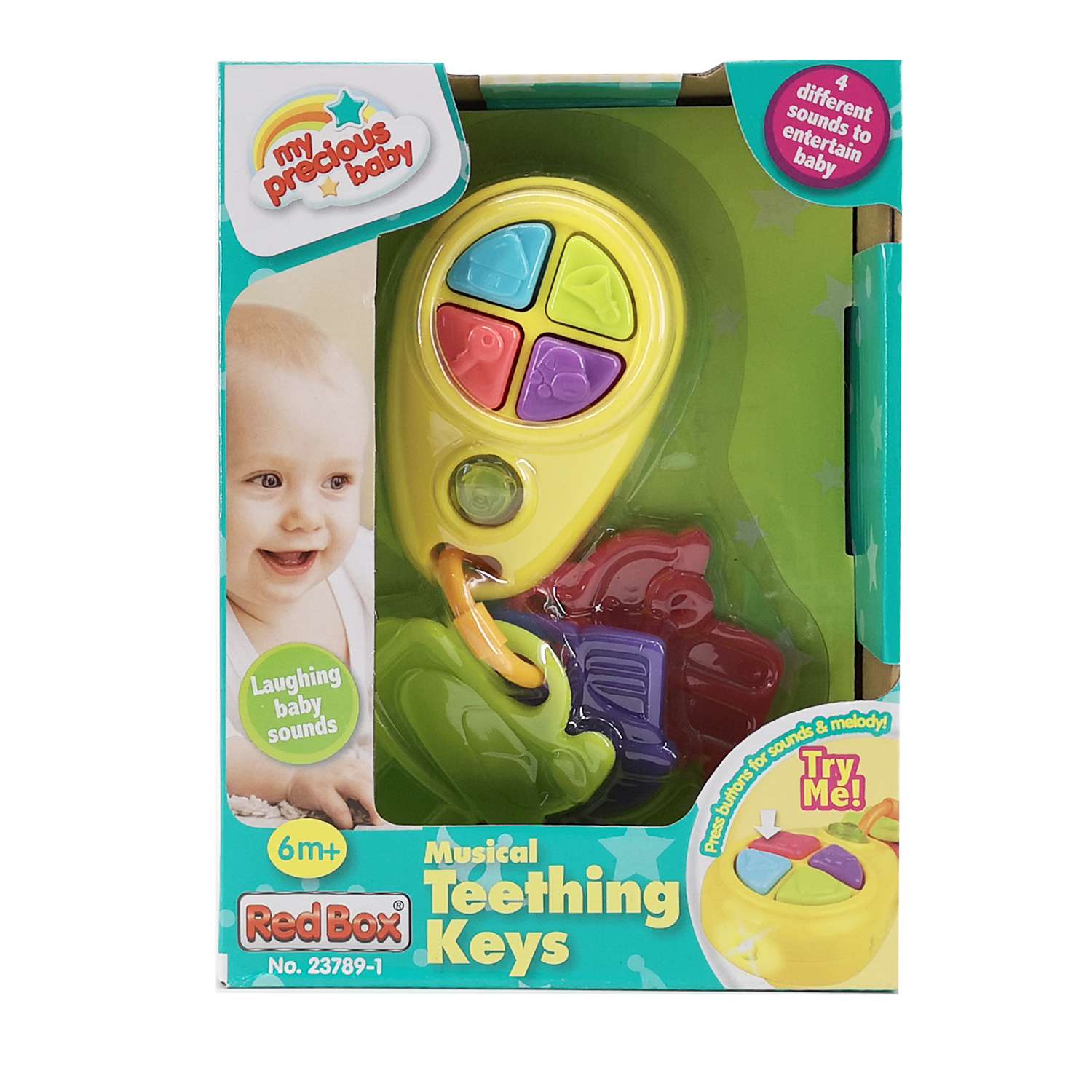 Развивающая игрушка Red box Музыкальные ключи 23789-1 - фото 6