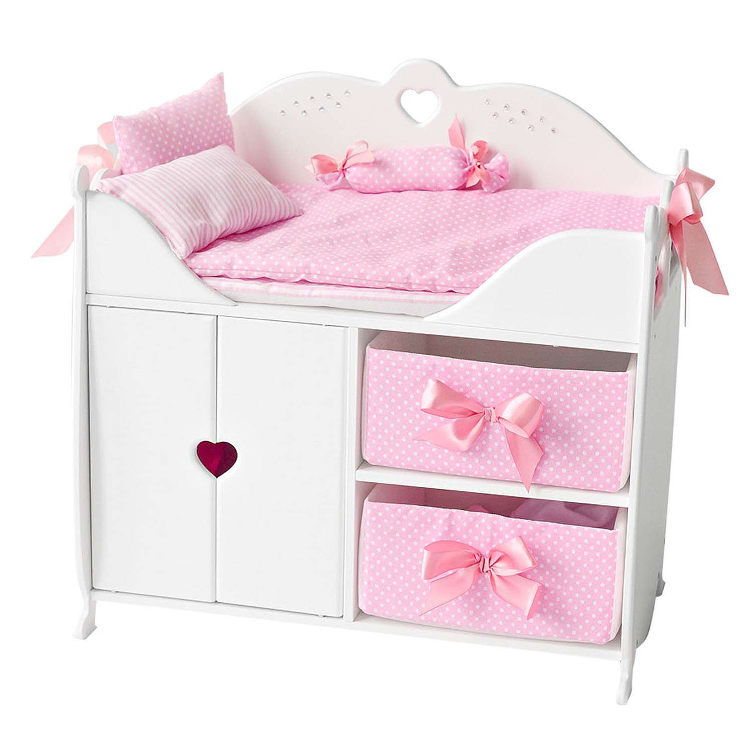 Мебель для кукол PAREMO Кроватка-шкаф Белый PFD120-53 PFD120-53 - фото 1