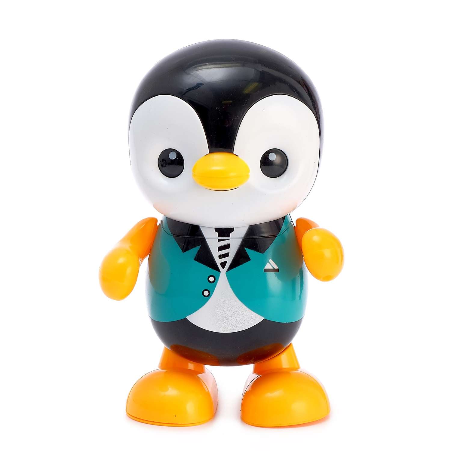 Игрушка Sima-Land Пингвинёнок работает от батареек танцует со светом и звуком - фото 1