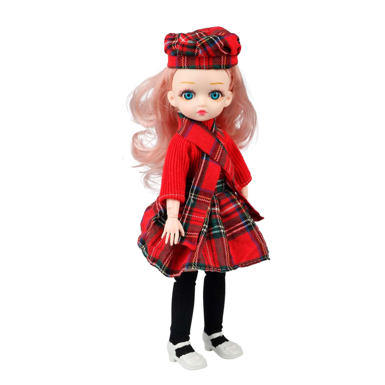 Комплект одежды для куклы Little Mania красный CDLM001-REBK - фото 3