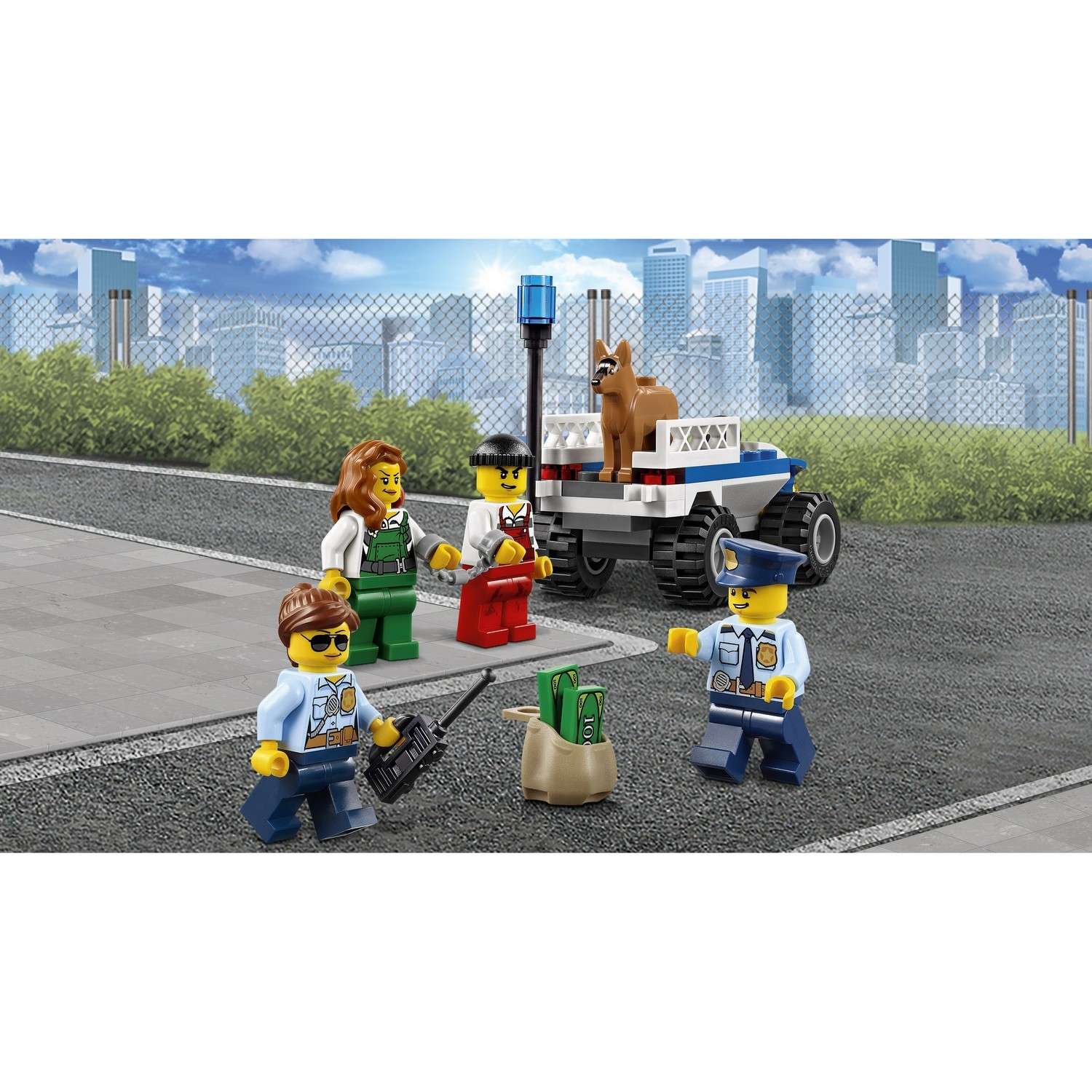 Конструктор LEGO City Police Набор для начинающих «Полиция» (60136) - фото 9