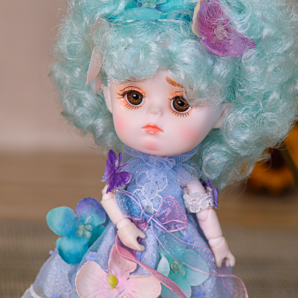 Кукла EstaBella Гортензия на шарнирах коллекционная 46329683 - фото 14