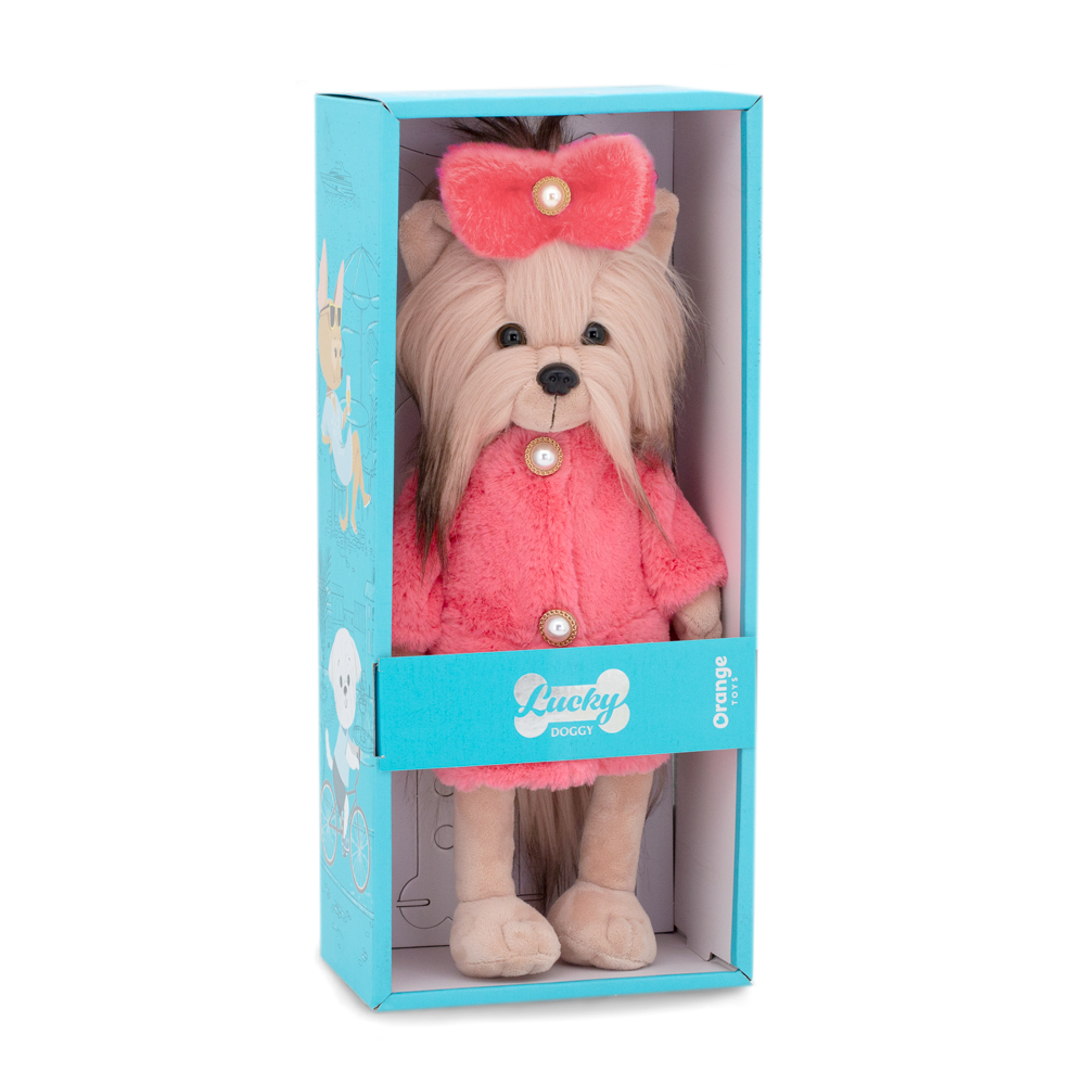 Мягкая игрушка Orange Toys Lucky Doggy Yoyo: Fashion Week С каркасом 37см - фото 2