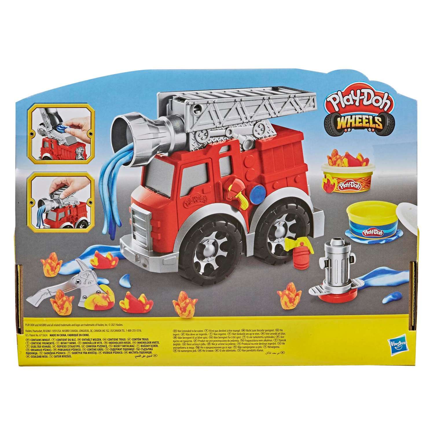 Набор игровой Play-Doh Пожарная машина мини F06495L0 - фото 3