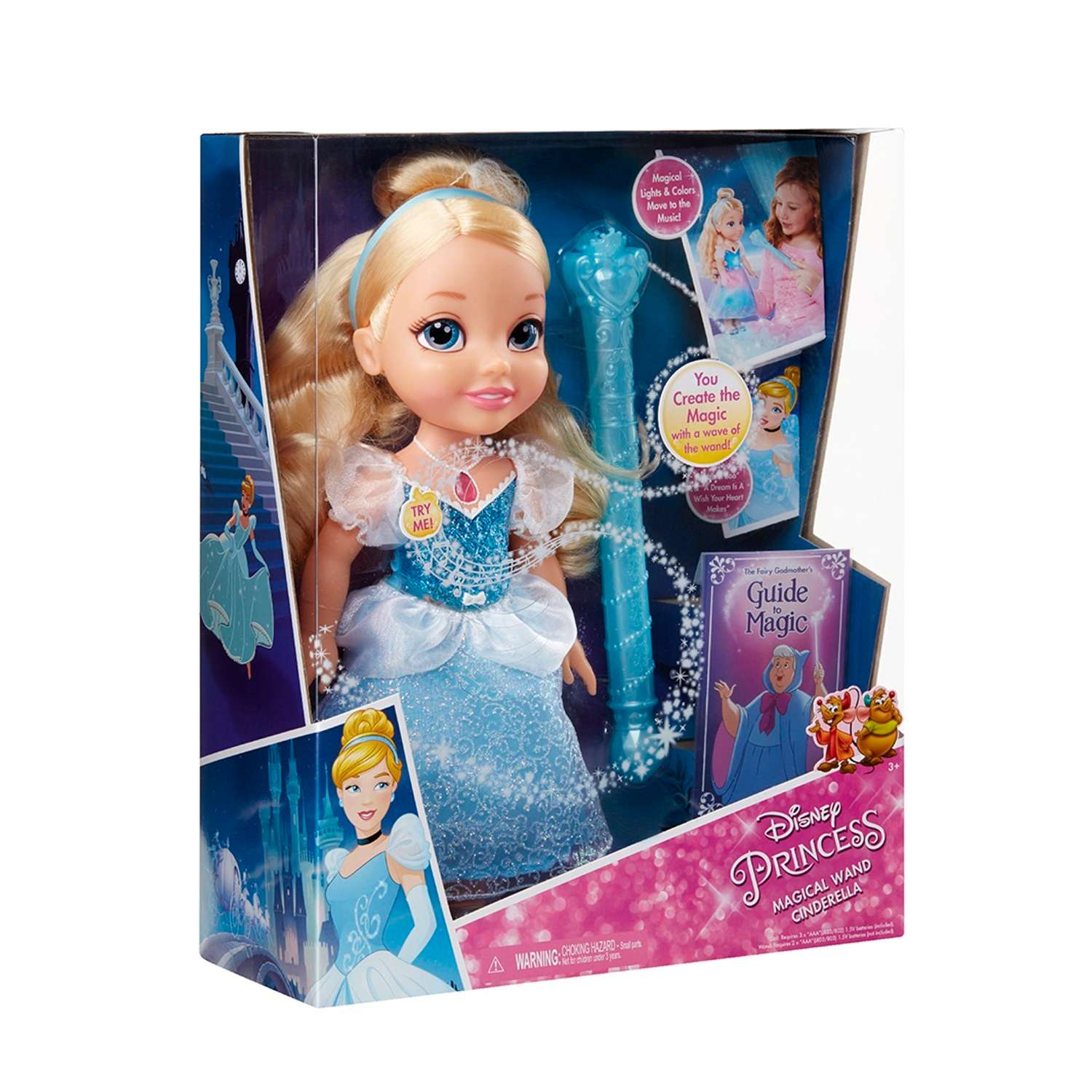 Интерактивная кукла Disney Принцесса: Золушка 99550 - фото 3