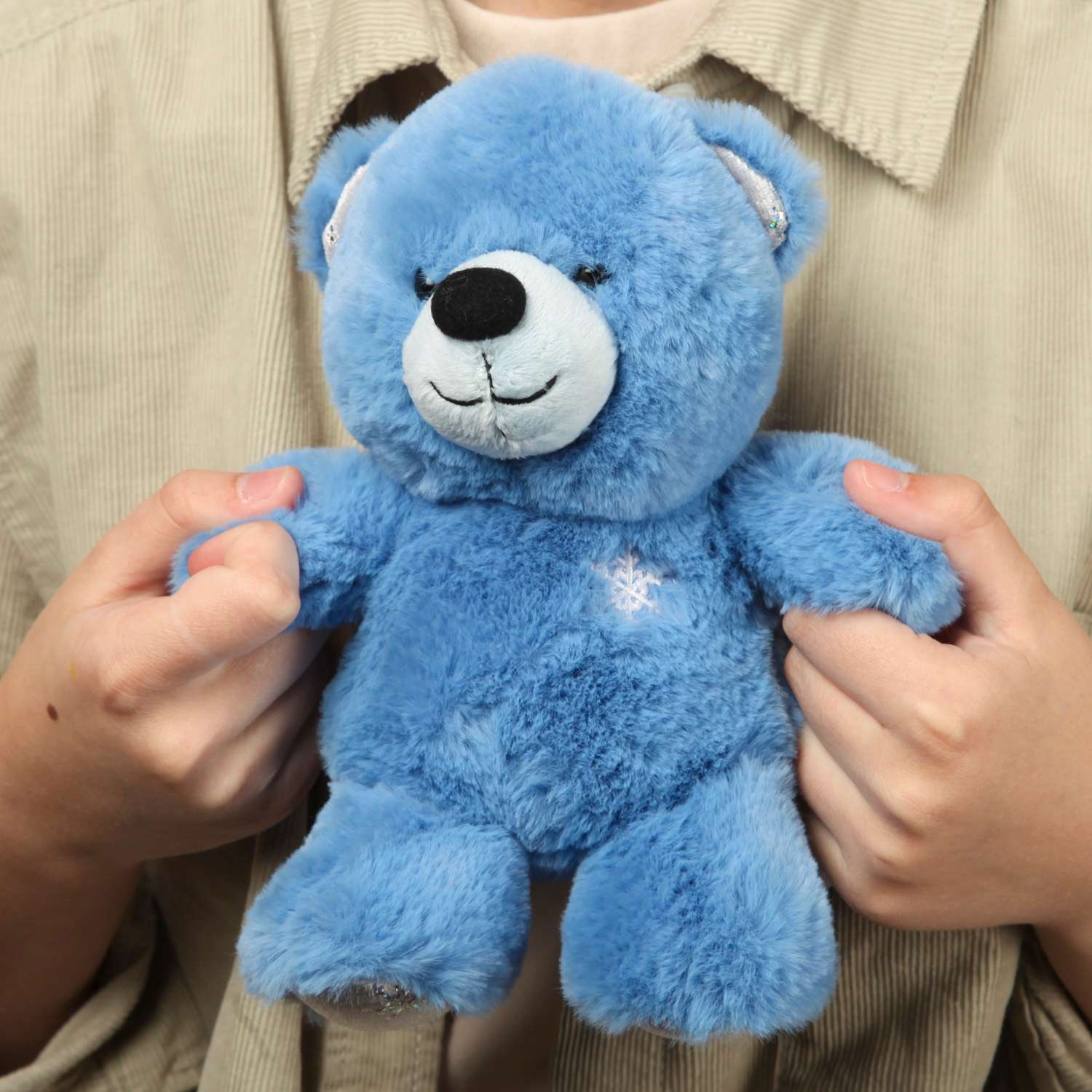 Игрушка мягкая Aurora Медведь Голубой купить по цене 3350 ₸ в  интернет-магазине Детский мир
