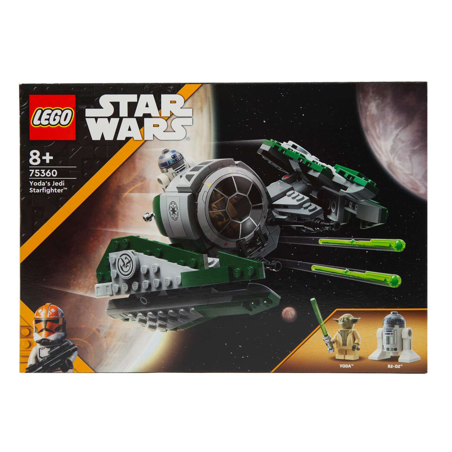 Конструктор LEGO Yoda's Jedi Starfighter 75360 - фото 15
