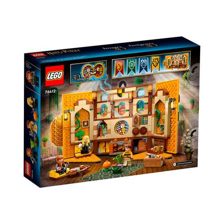 Конструктор детский LEGO Harry Potter Герб факультета Пуффендуй 76412