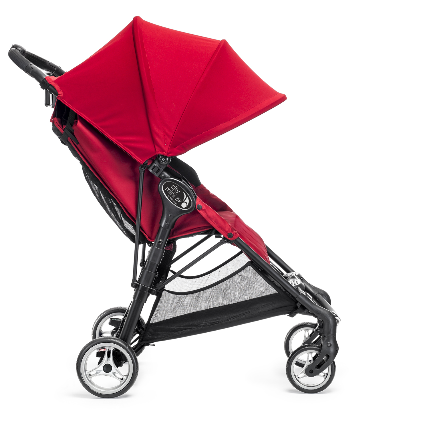 Коляска Baby Jogger City Mini Zip с бампером Red - фото 4