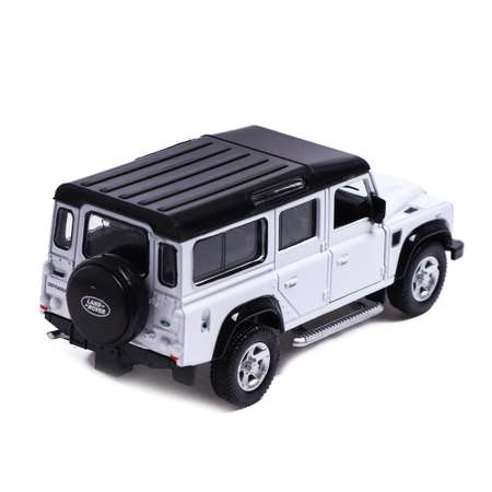 Машина Автоград металлическая LAND ROVER DEFENDER 1:32 открываются двери инерция цвет белый