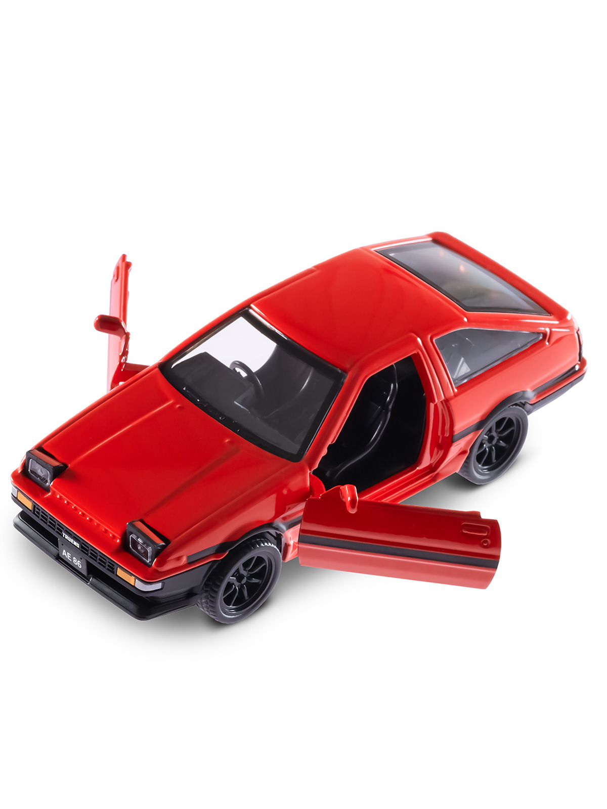 Автомобиль АВТОпанорама Toyota 1:43 инерционный красный JB1251668 - фото 15