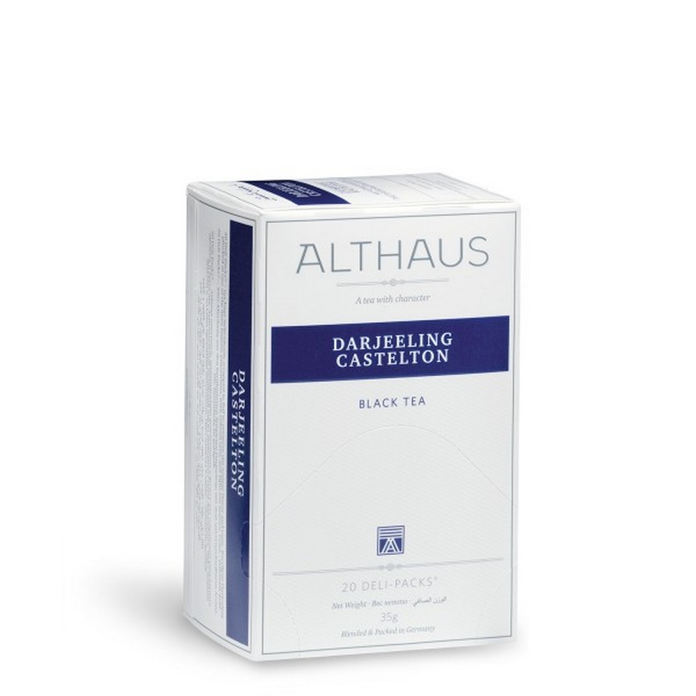 Чай ALTHAUS Deli Packs Darjeeling Castleton 20x1.75g - фото 1