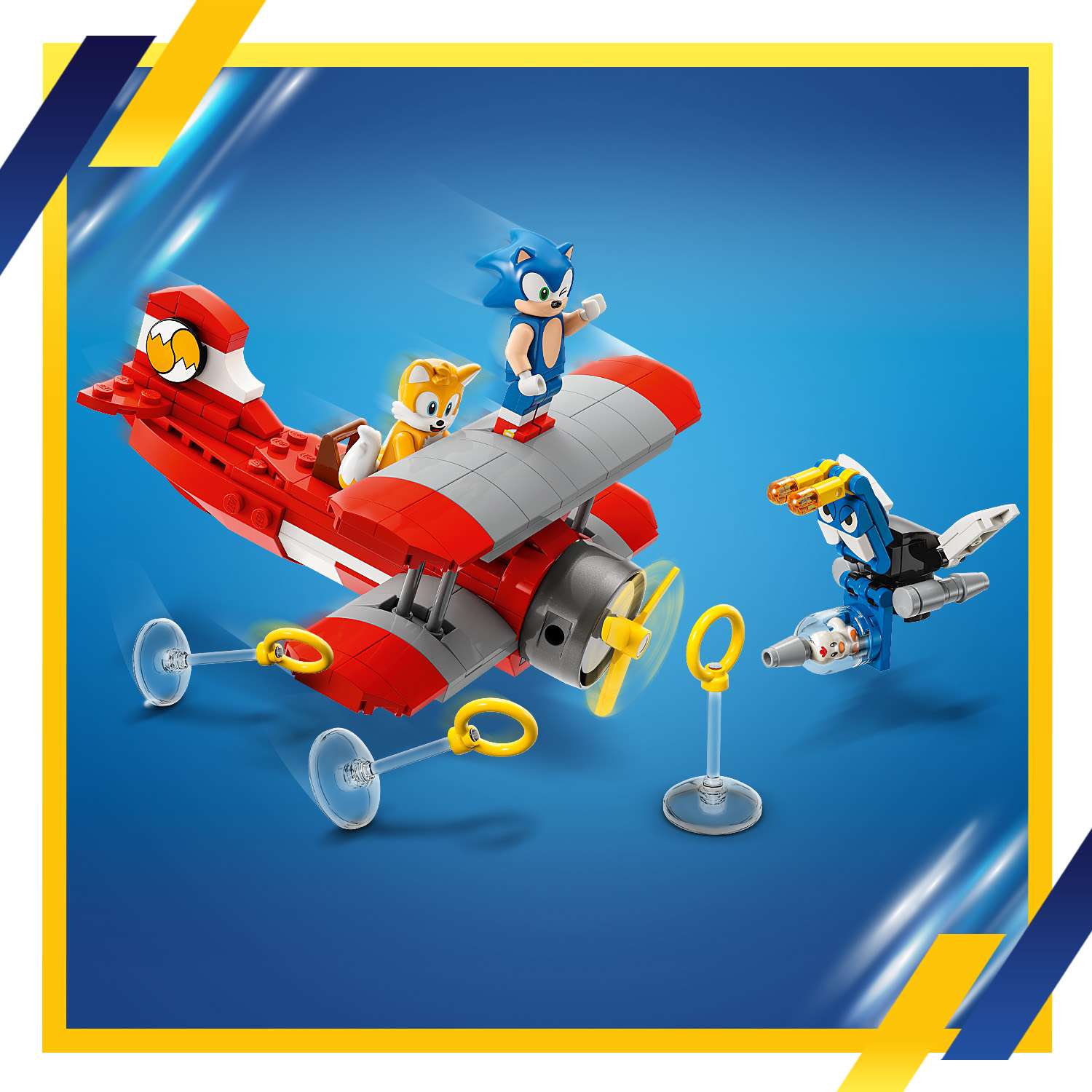 Конструктор LEGO Sonic the Hedgehog  Мастерская Тейлза и самолет Торнадо 76991 - фото 5