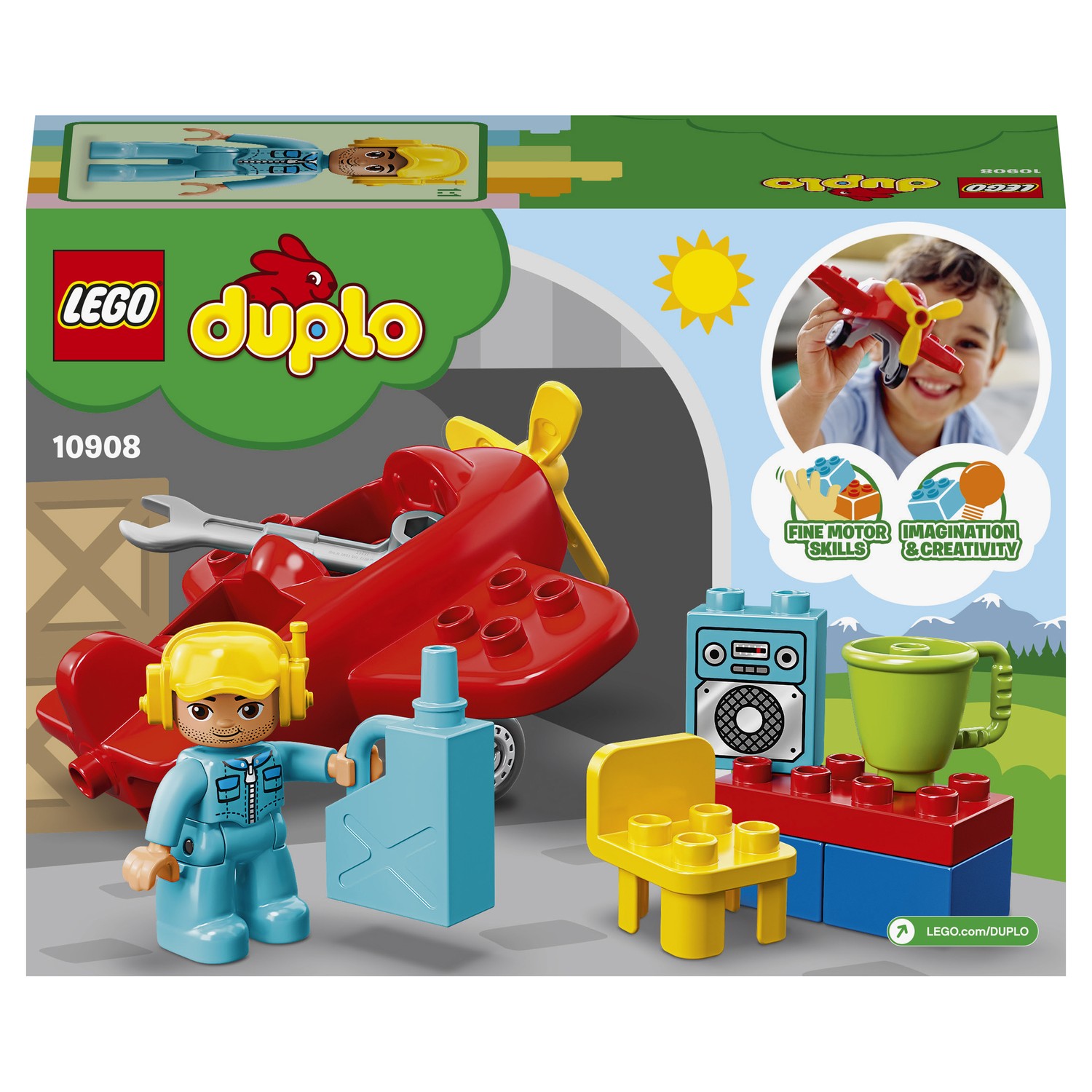 Конструктор LEGO DUPLO Town Самолет 10908 - фото 3