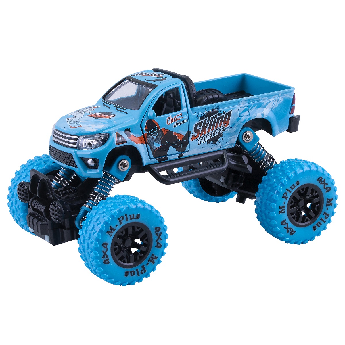 Внедорожник Wincars Jeep инерционный YK-2201-blue - фото 2