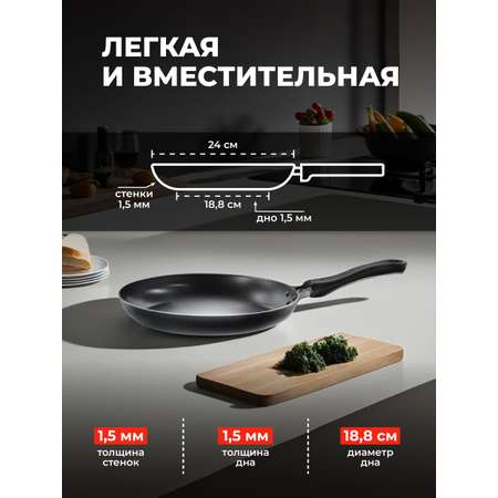 Сковорода Doma Constant Promo 24см