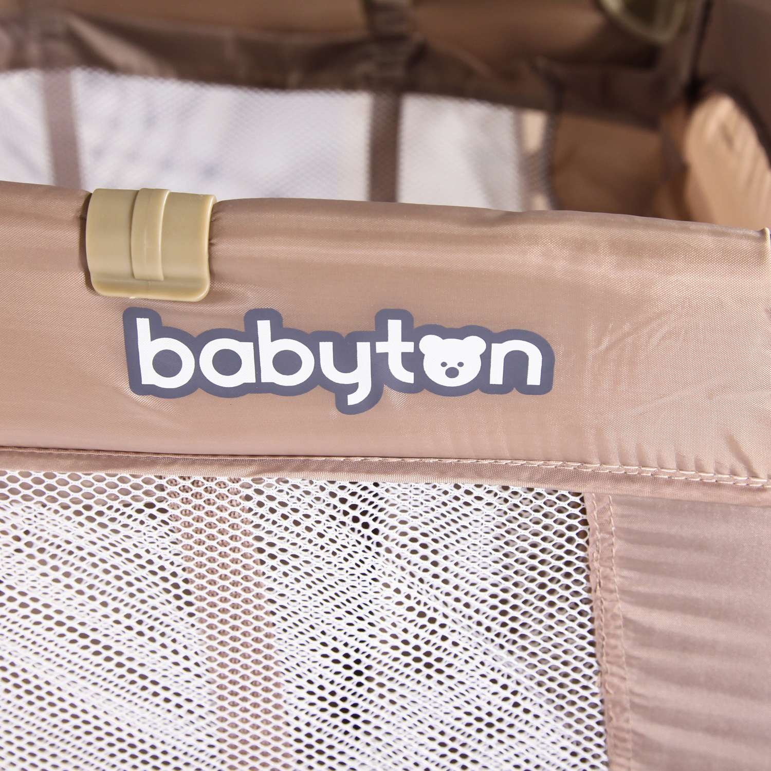 манеж кровать babyton dreamy brown