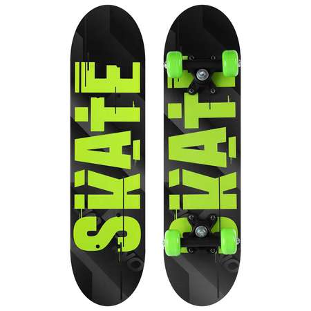 Скейтборд ONLITOP подростковый SKATE 62х16 см. колёса PVC d=50 мм