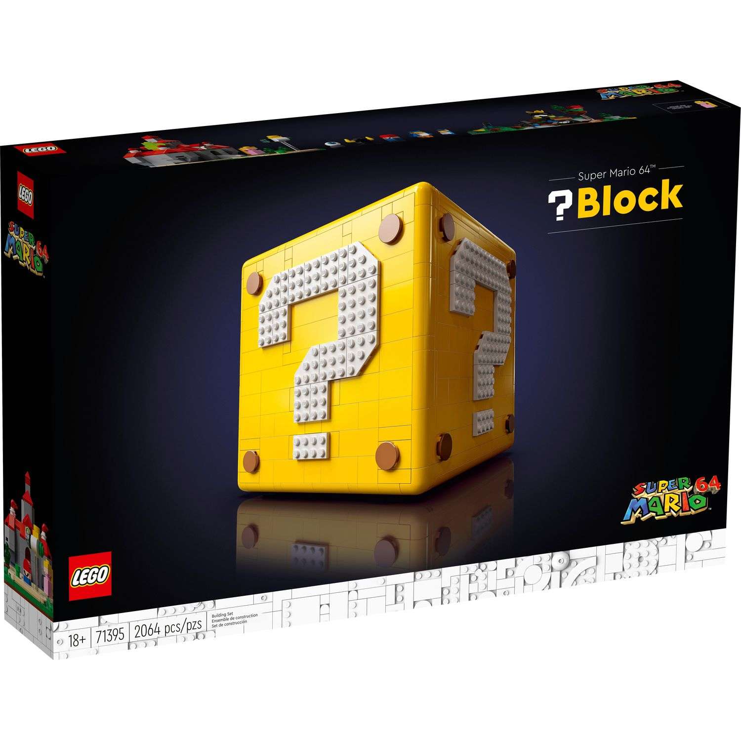 Конструктор LEGO Super Mario 64 Блок Знак вопроса 71395 - фото 1