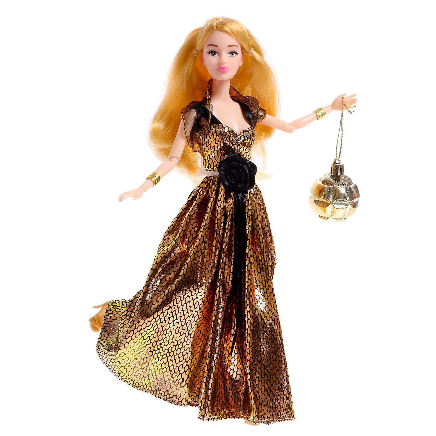 Кукла-модель Happy Valley шарнирная «Снежная принцесса Ксения» с аксессуаром 6954245 - фото 1
