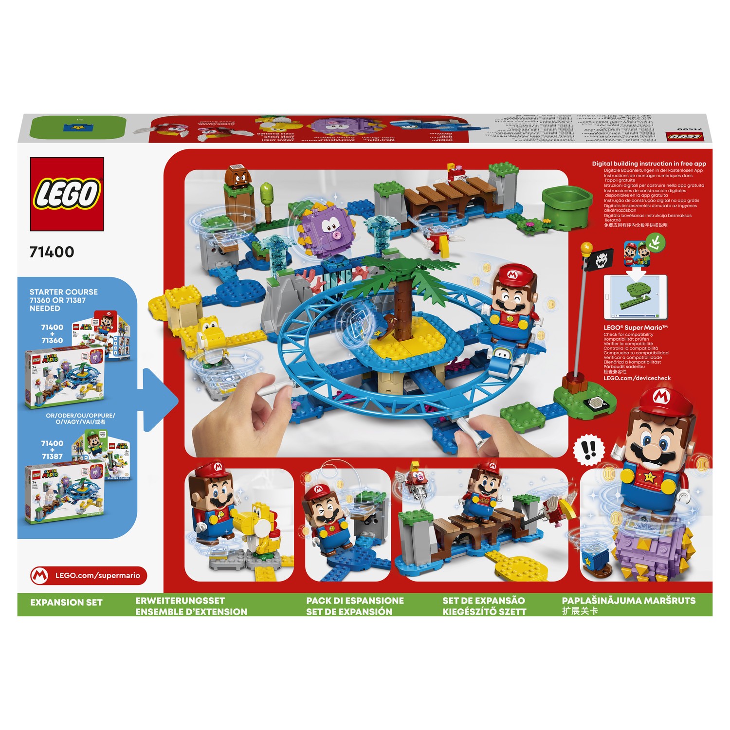 Конструктор LEGO Super Mario tbd LEAF 5 2022 71400 - фото 3