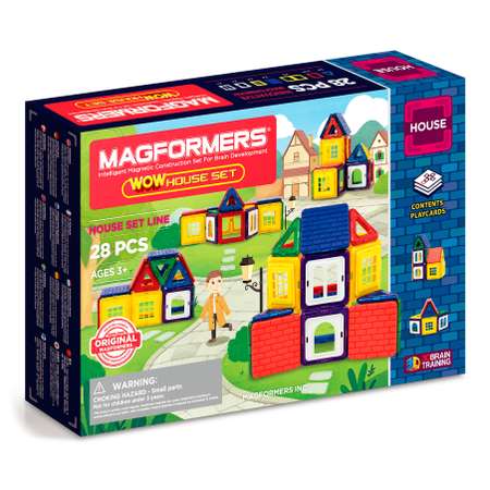 Конструктор магнитный Magformers Wow House Set 28 705007