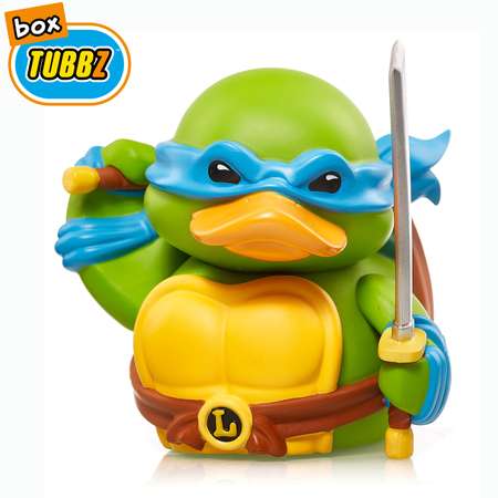 Фигурка Ninja Turtles(Черепашки Ниндзя) Утка Tubbz Леонардо Boxed Edition без ванны