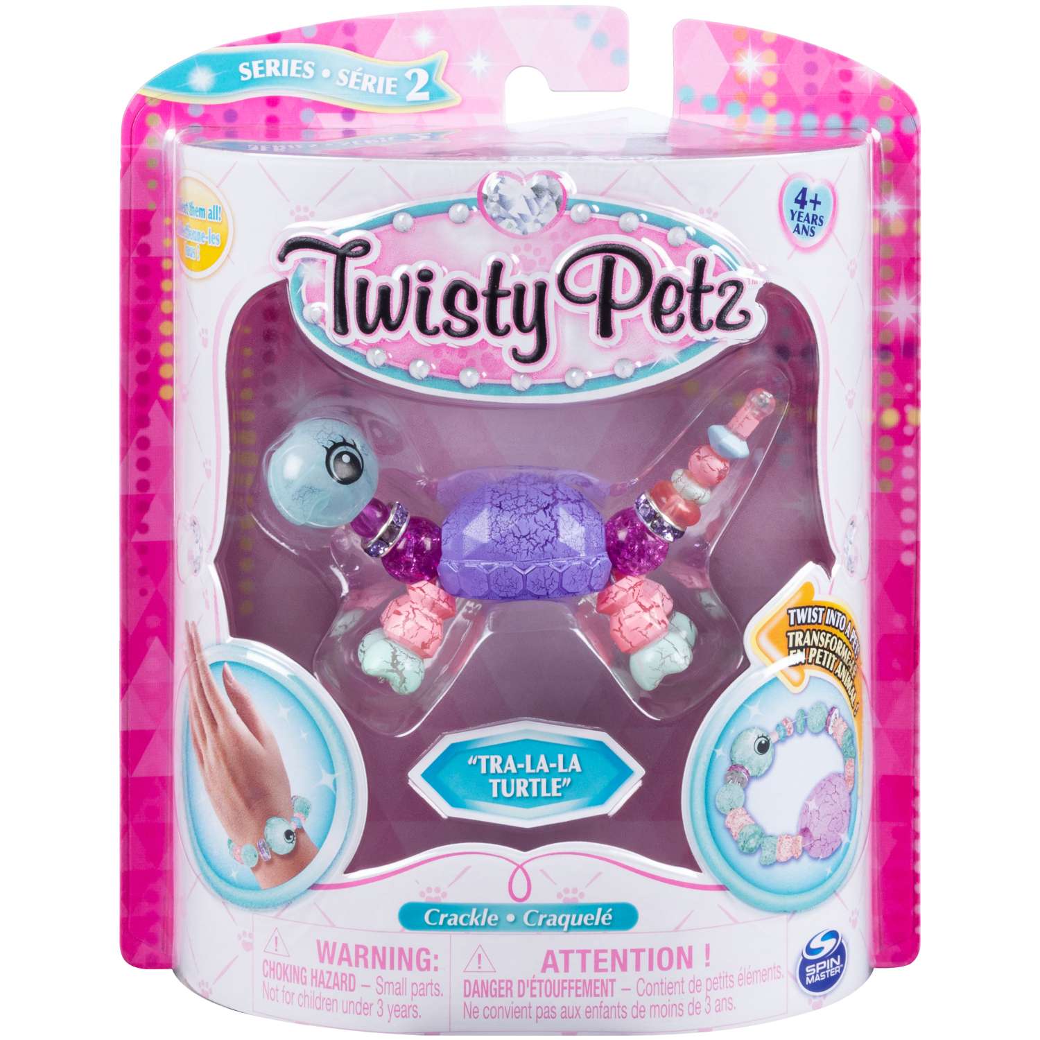 Набор Twisty Petz Фигурка-трансформер для создания браслетов Tralala Turtle 6044770/20108101 - фото 1