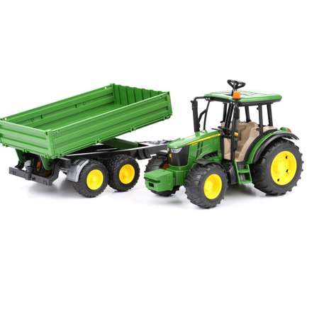 Трактор Bruder John Deere зеленый