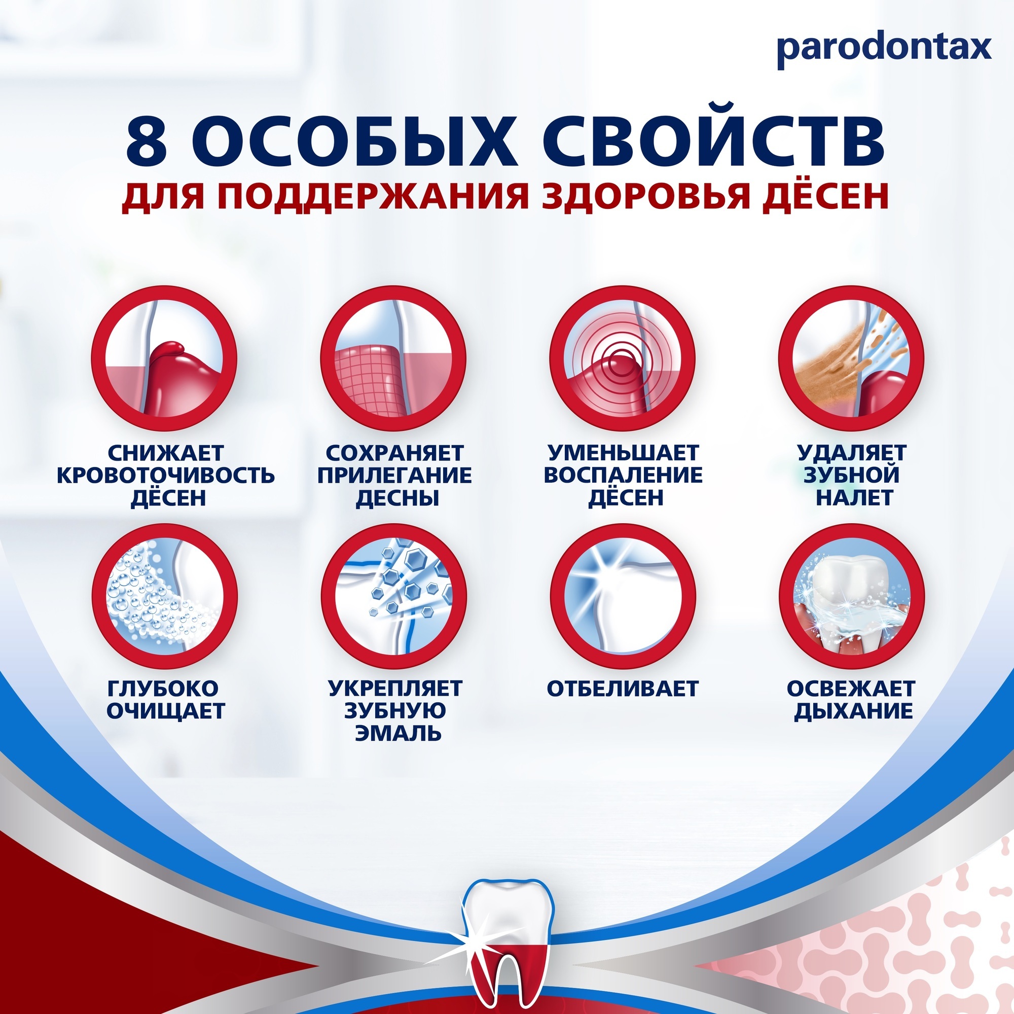 Зубная паста Parodontax Комплексная защита 75мл - фото 4