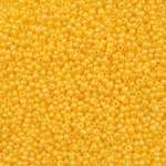 Бисер Preciosa чешский эффект алебастра с цветным покрытием 10/0 20 гр Прециоза 17386 желтый