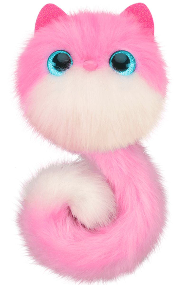 Интерактивная игрушка My Fuzzy Friends Pomsies Пинки - фото 1
