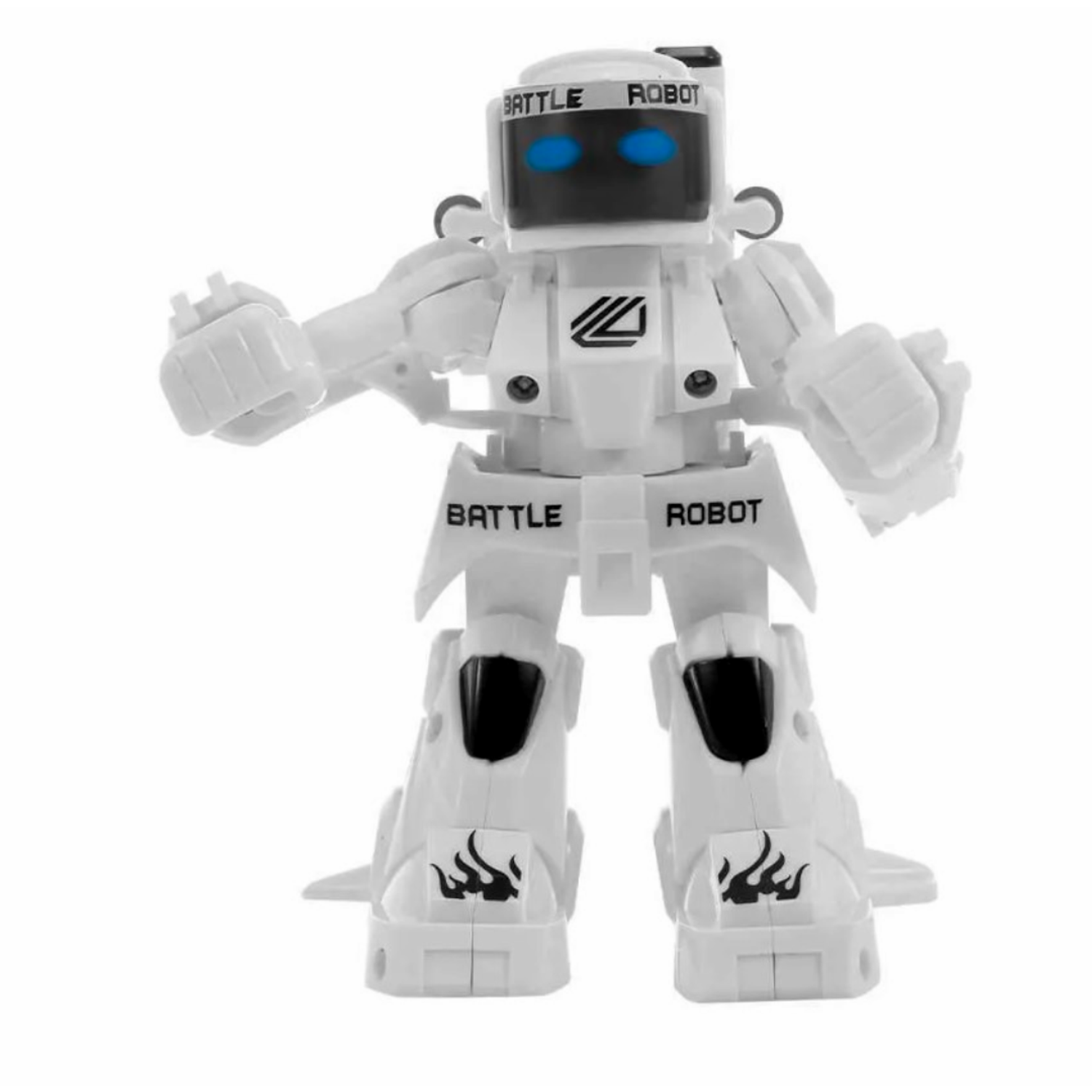 Радиоуправляемый робот SHARKTOYS боксёр на батарейках свет звук музыка - фото 3