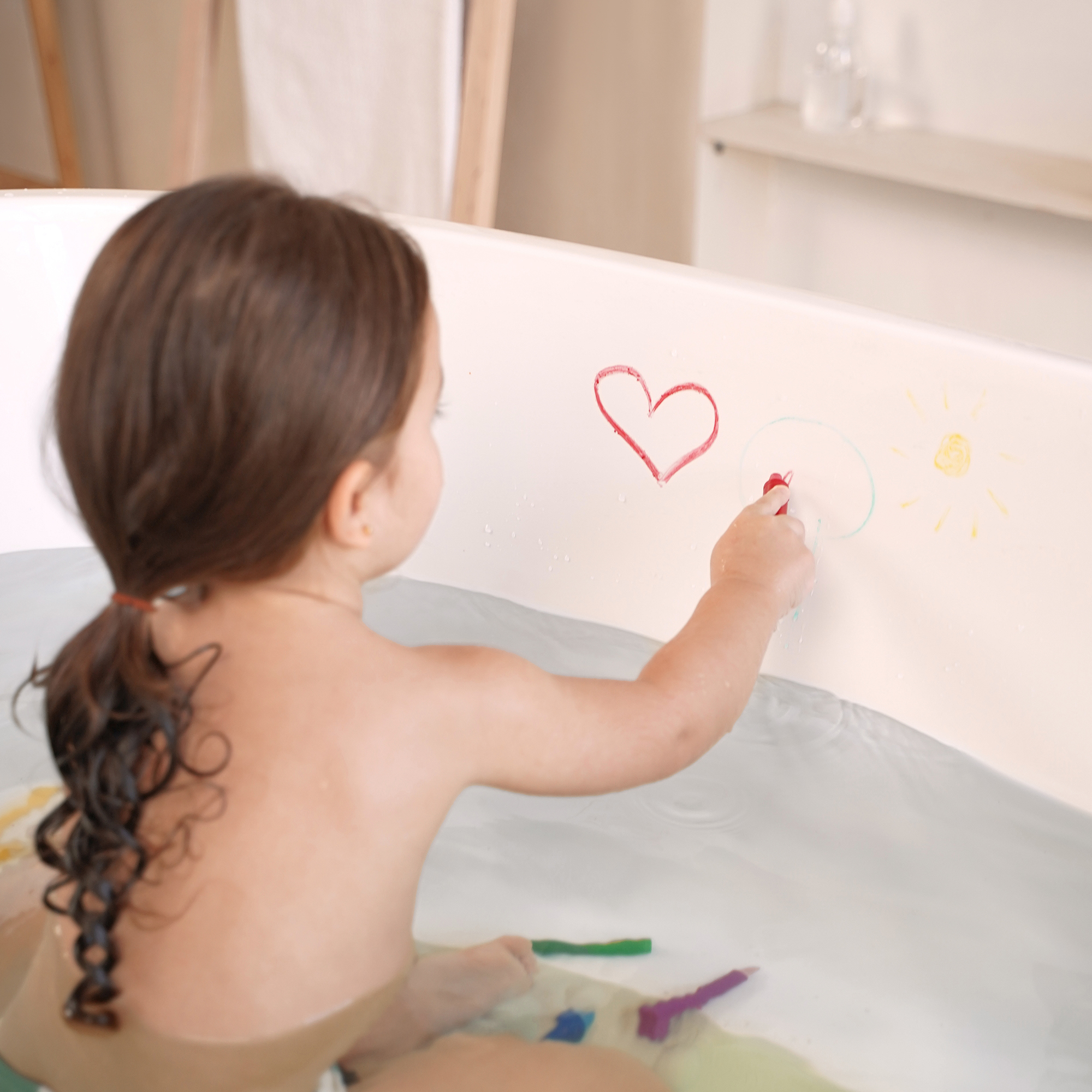 Мелки для рисования в ванной Happy Baby BATH ART - фото 11