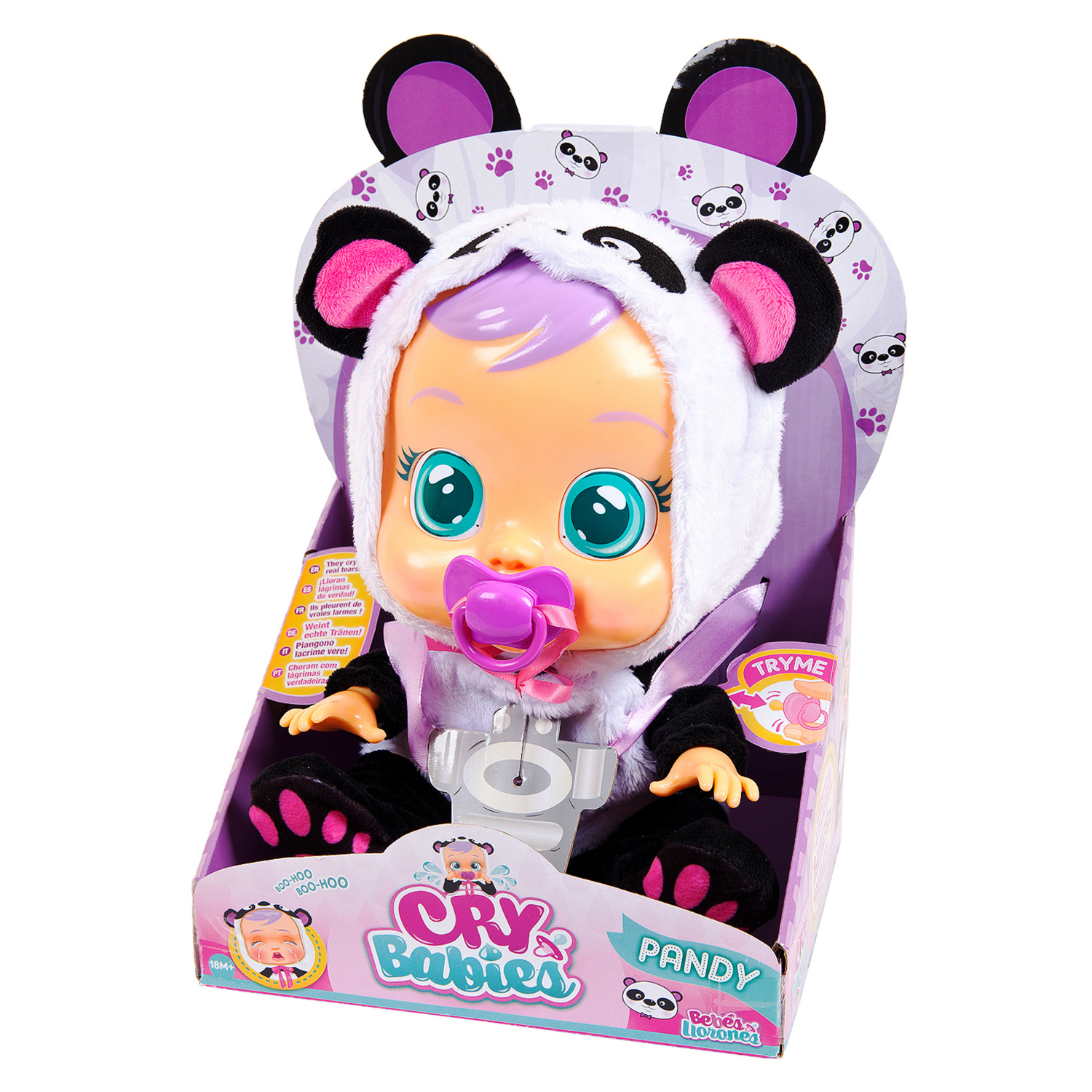 Кукла IMC Toys Плачущий младенец Pandy 31 см 98213 - фото 3