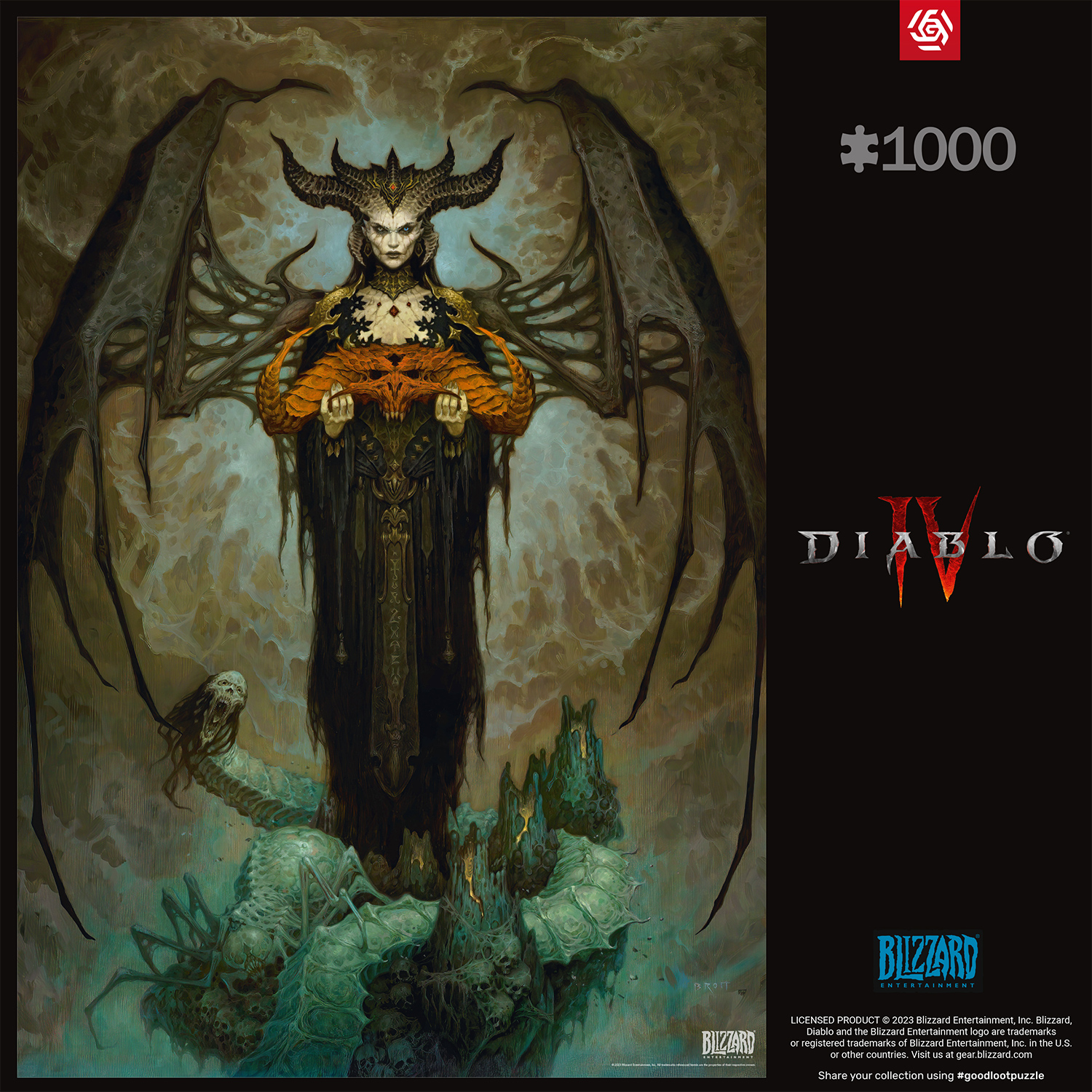 Пазл Good Loot Diablo IV Lilith - 1000 элементов Gaming серия - фото 8