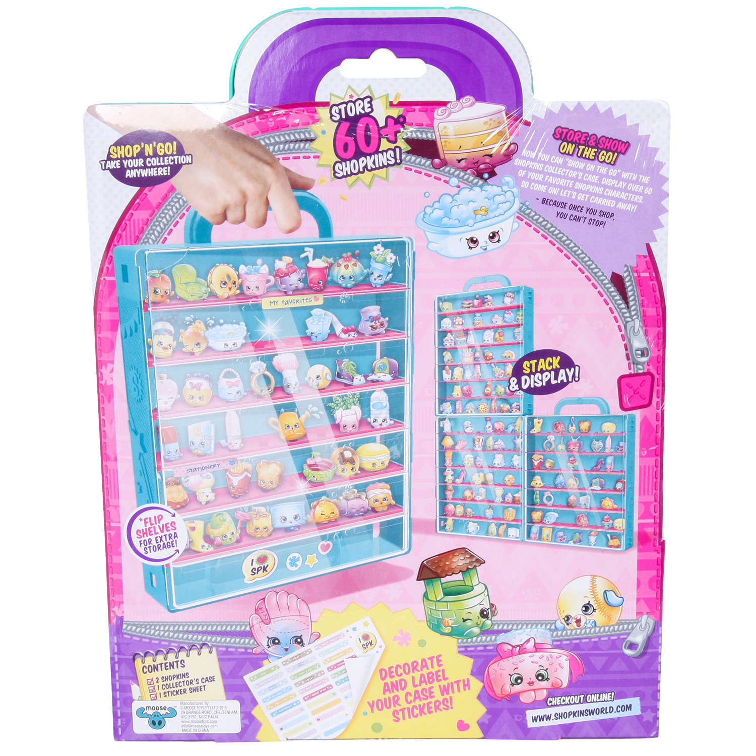 Кейс Shopkins для хранения фигурок - фото 2