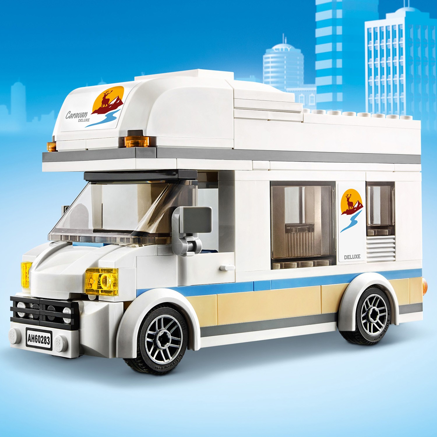 Конструктор LEGO City Great Vehicles Отпуск в доме на колесах 60283 купить  по цене 1999 ₽ в интернет-магазине Детский мир