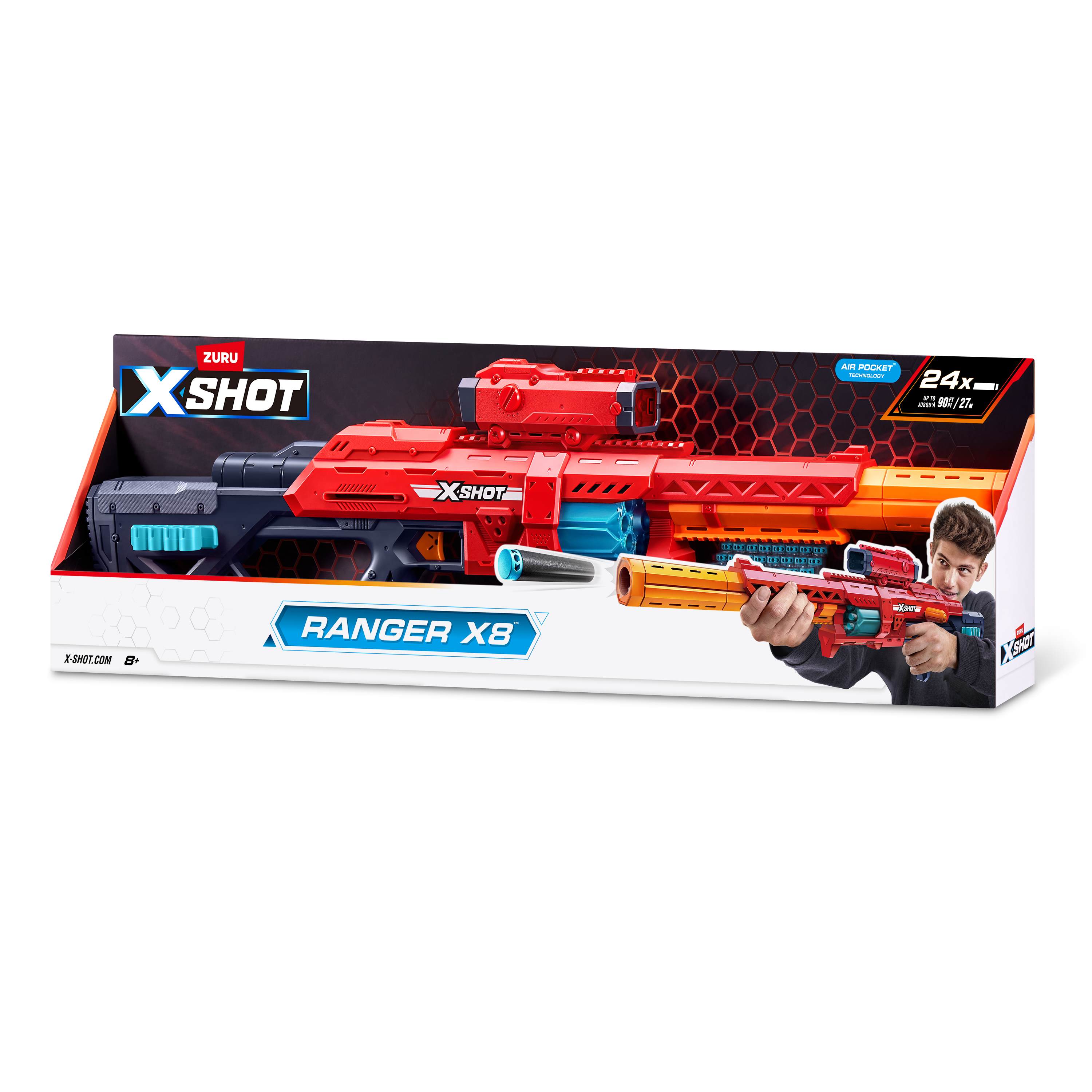 Набор игровой XSHOT Excel Range X8 36674 - фото 11