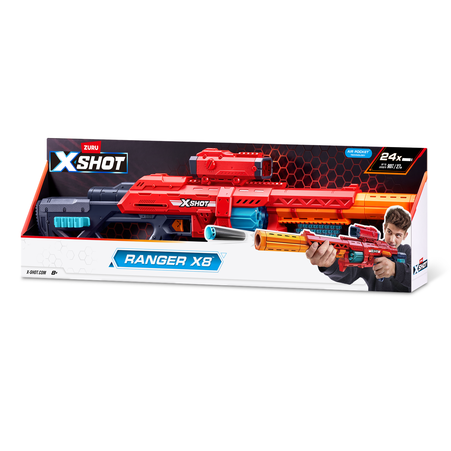 Набор игровой XSHOT Excel Range X8 36674 - фото 11