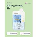 Маска для лица Mediheal гидрогелевая с гиалуроновой кислотой и розовой водой увлажняющая 30 г