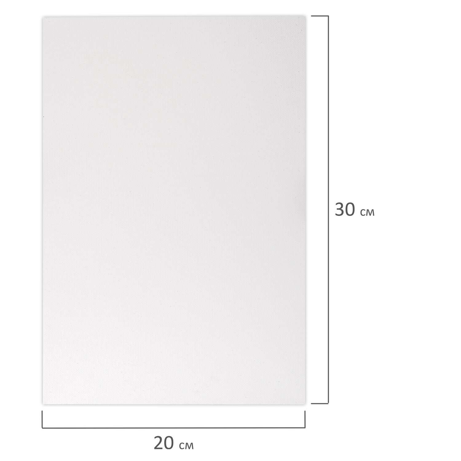 Холст на подрамике Brauberg для рисования 20х30см 440г/м - фото 10