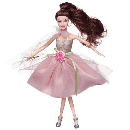 Кукла Junfa Atinil Цветочная гармония бледнорозовом платье в наборе с аксессуарами 28см