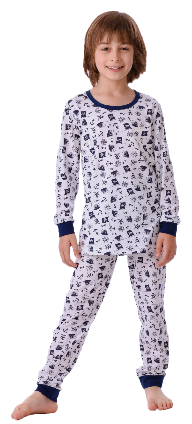 Лонгслив и брюки Bambak  Kids 500В-пижама - фото 1